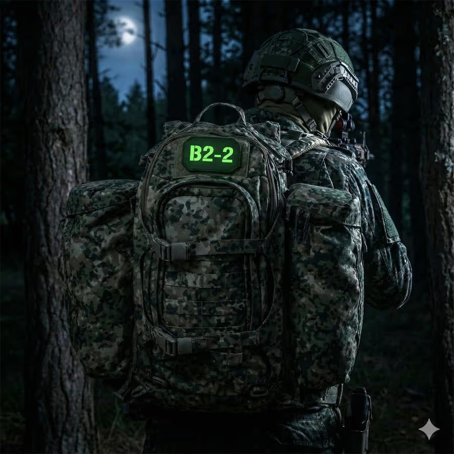 Glow in the dark patch